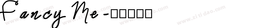 Fancy Me字体转换